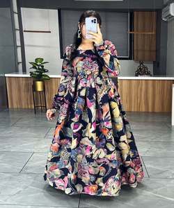 สวยมากและดีไซเนอร์ปาร์ตี้สวมเสื้อเย็บปักถักร้อยสุภาพสตรีอินเดียผู้หญิงเย็บสําเร็จรูปราคาต่ําขายส่งซูราษี - Product Image 6