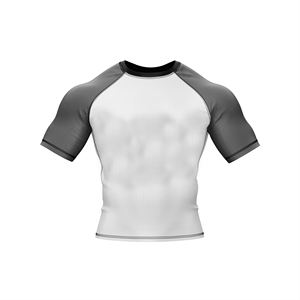 BJJ rash GUARD แบบแห้งเร็วสำหรับผู้ชายเสื้อรัชการ์ดสำหรับออกกำลังกายกีฬากันแดดแขนยาวน้ำหนักเบา - Product Image 3