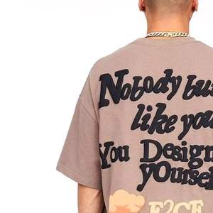 Camiseta con estampado de soplo de gran tamaño para hombre de alta calidad, ropa informal estilo Hip Hop, camiseta gráfica cómoda de verano, ropa de moda informal de algodón - Product Image 5