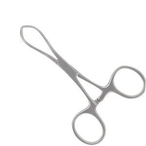 คีมหนีบผ้าขนหนูด้านหลัง4.5นิ้ว dhaus เสร็จเยอรมันเหล็กล็อคคีมทางการแพทย์ - Product Image 1