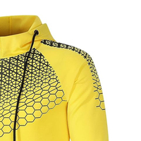 Chándal de lana transpirable de alta calidad unisex con logotipo personalizado de secado rápido ajustado para hombres y mujeres, ropa para correr de invierno de peso pesado