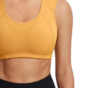 Sujetador deportivo Reversible transpirable con logotipo personalizado de alta calidad, Material de LICRA/poliéster, Etiqueta Privada, precio de fábrica para Yoga - Product Image 5