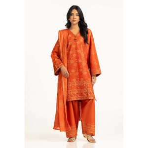 IUSTKSD-2008 Traje de Verano de 3 Piezas con Bordado de Lentejuelas en Satén - Product Image 4