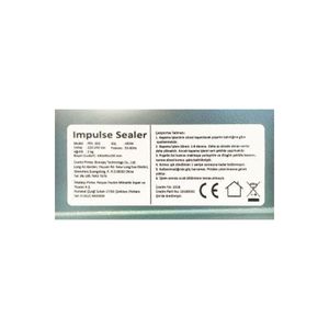 เครื่องปิดผนึกถุงปิดปากเครื่องทำจากโลหะ Pfs-300m - Product Image 4