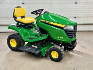 Tracteur de pelouse John For Deere X350 de qualité supérieure Tracteur de pont de 42 pouces Tondeuse à gazon de qualité industrielle - Product Image 4