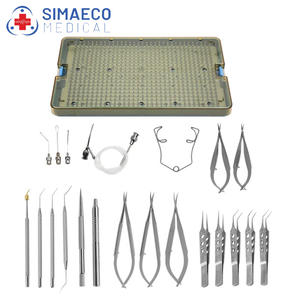 Ensemble d'instruments chirurgicaux de transplantation de cornée pour la procédure de greffe oculaire, outils de précision pour la kératoplastie" - Product Image 2