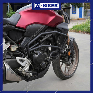 Accessoires de guidon de moto modèle CB300R, protections contre les chocs en acier inoxydable, revêtement électrostatique en poudre, design cyberpunk - Product Image 5