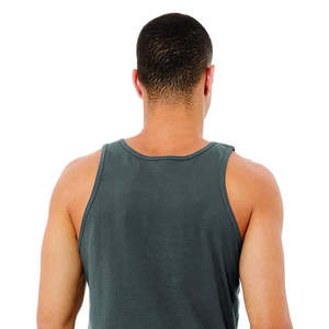 Venta caliente transpirable ropa de fitness deportes gimnasio poliéster liso en blanco gimnasio Fitness Tank Top hombres - Product Image 6