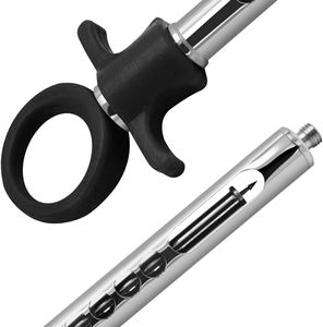 Seringue dentaire en acier inoxydable, seringue dentaire auto-aspirante manuelle avec poignée en plastique, pointe en flèche, usage professionnel - Product Image 3