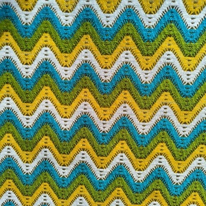 Vente en gros de sacs à provisions en tissu à motif zigzag sacs fourre-tout en tissu tissé sacs d'épicerie magnifiques réutilisables avec logo imprimé - Product Image 2