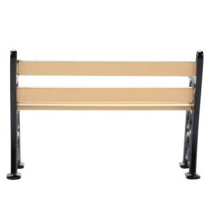 Minimalist creative <b>metal</b> garden patio <b>bench</b> for home hotel garden outside park seating patio <b>bench</b> outdoor and indoor furniture - Product Image 3