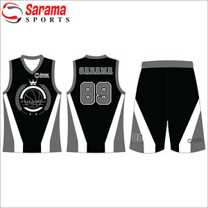 Uniforme de basket-ball personnalisé sublimation haute qualité ensembles de maillots de basket-ball pour jeunes polyester respirant pour hommes, - Product Image 2