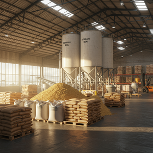 Comida de soja orgánica 100%, alimento para animales de alta proteína para caballos, ganado, cerdo, pescado, Exportación confiable en todo el mundo - Product Image 1