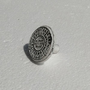 ROUND WITH ALPHABET PRINTED DECORATIVE <b>CABINET</b> KNOBS FURNITURE HARDWARE ACCESSORIES at the LOWEST PRICE DIRECT FROM MANUFACTURE - Product Image 6