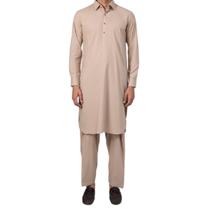 Usine directement vente islamique hommes Shalwar Kameez Afghani Style Slim Fit décontracté robe de soirée Designer importé élégant - Product Image 1