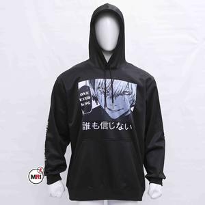 Nueva moda hecha a medida Streetstyle Heavyweight Hoodie Serigrafía Logotipo delantero trasero Estilo de manga larga Bolsillos grandes Sudadera con capucha - Product Image 1