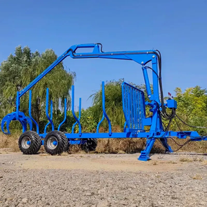 Nouvelle Sortie : Remorque forestière pour VTT à moteur diesel avec grue, grappin hydraulique pour bois, chargeur de grumes entraîné par prise de force (PTO), garantie 1 an - Product Image 2