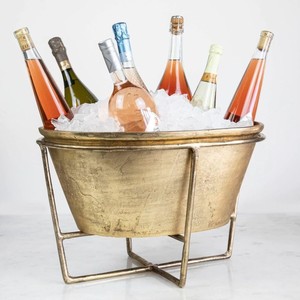 Seau à glace en acier 1.5 L, refroidisseur de vin avec poignée, grand Champagne, seau à glace pour bière, haute qualité, nouveau Design, pas cher, 2023 - Product Image 5