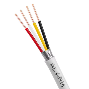 Câble d'alarme incendie 2/4/6 conducteurs en cuivre pur, gaine LSZH, 18AWG, 300V, ignifuge, système d'alarme anti-intrusion - Product Image 3