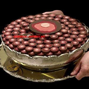 Tazón de chocolate de acero inoxidable Forma redonda Diseñador Tazón dulce Brillante Pulido Venta al por mayor Nuevo tazón de chocolate - Product Image 3