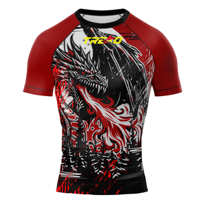 Breathable 2025 <b>Men</b> <b>Rash</b> <b>Guard</b> Winter MMA Wrestling Shirt Lightweight Compression Sportswear <b>Men</b> <b>Rash</b> <b>Guard</b> For Winter - Product Image 1