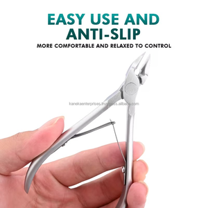 Pince à cuticules en acier inoxydable tranchant russe 11mm lame tranchante Logo personnalisé ongles manucure pédicure outil professionnel - Product Image 5