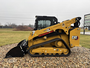 รถตักล้อยาง Caterpillar 285 XE มือสองแท้ รถตักขนาดเล็กแบบตีนตะขาบ CAT พร้อมห้องโดยสารแบบปิด ระบบไฮโฟลว์ ออสเซอร์ ชั่วโมงการทำงานต่ำ พร้อมใช้งาน - Product Image 4