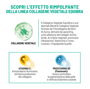 Equilibra Crème Contour des Yeux Lissante Anti-Rides au Collagène Végétal, Phytocollagène, Graine de Citrouille, Vitamine C et B5 pour Femmes Tous Types de Peau - Product Image 2