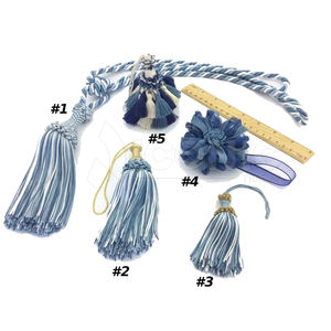 Servicio OEM último diseño borla peso ligero gran oferta borla personalizado estilo único borla - Product Image 3