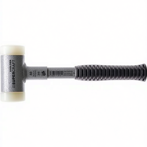 Martillo Schonhammer SuperCraft de 325 mm con Cabeza de 60 mm, Tubo de Acero, Resistente a Impactos, Nylon Duro Blanco, HALDER - Product Image 3
