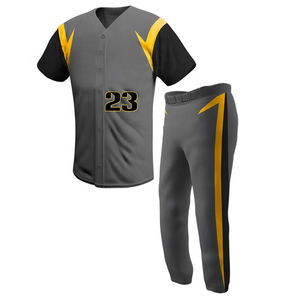2024 Latest Design Blank Plain Printed Baseball Uniform Jersey and Short Set Baseball Custom Team Baseball Uniform - Product Image 5