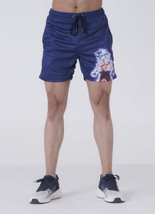 Venta al por mayor de secado rápido personalizado 100% poliéster sublimación impresa bañadores playa interior malla gradiente pantalones cortos - Product Image 6