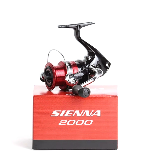 Shimano Sienna, оригинальная 500-4000, 43-катушка, рыболовная катушка, рыболовные снасти для рыбы из пресноводного металла