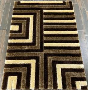 Adiva mejor calidad Jacquard tejido turco polipropileno y poliéster alfombra peluda alfombra para el hogar para sala de estar dormitorio uso - Product Image 2