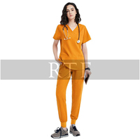 Conjuntos de Uniformes Médicos para Enfermeras, Nuevos Productos de Alta Calidad, Unisex, Tallas Grandes, Impermeables, Transpirables, 100% Poliéster