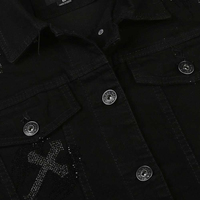 Veste en jean décontractée 100 % coton respirant pour homme – Imperméable, séchage rapide, délavage à la pierre, collection automne, offre spéciale