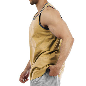 Ropa de fitness Camiseta sin mangas hecha en Pakistán Venta directa de fábrica Tallas grandes Ropa de verano Camiseta sin mangas para hombres - Product Image 3