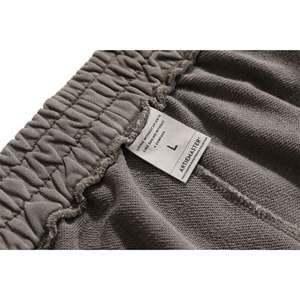 Pantalon de survêtement mi-taille en molleton de coton anti-plis pour homme, écologique et décontracté, idéal pour la course et la gym - Product Image 6