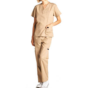 Bas prix meilleur matériel utiliser uniformes de gommage d'allaitement nouveau modèle tissu doux uniforme de gommage d'allaitement médical - Product Image 2