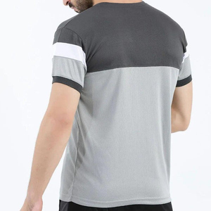 T-shirts unis de haute qualité pour hommes T-shirts respirants confortables personnalisés - Product Image 5