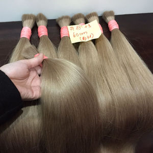 Venta caliente Remy virgen 100% extensiones de cabello humano cabello de lujo color rubio cabello eslavo - Product Image 1