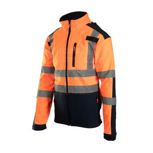 Vêtements de travail respirants et imperméables de conception personnalisée veste de sécurité haute visibilité fabriquée au Pakistan - Product Image 4