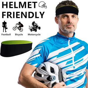 Custom Logo <b>Headbands</b> Lightweight Breathable Sweat Absorbing Stretch Sports <b>Headbands</b> For Training <b>Yoga</b> Gym Running And Fitness - Product Image 5