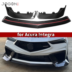 Sợi Carbon Phía Trước Bumper Lip Spoiler Phía Trước Cơ Thể Xẻng Môi Thấp Cho Acura <span class=keywords><strong>Integra</strong></span> Loại S 2023 2025 Xe Bên Ngoài Bảo Vệ - Product Image 2