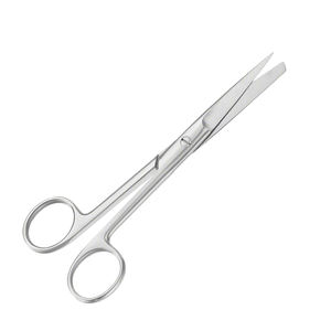 Ciseaux chirurgicaux professionnels à lame droite (affûtée ou arrondie), finition miroir polie, disponibles en OEM, certifiés CCC - Product Image 5