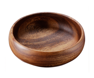 Plato creativo de madera maciza hecho a mano para fruta, ensaladera, cuenco artesanal de madera para servir aperitivos, decoración del hogar - Product Image 3