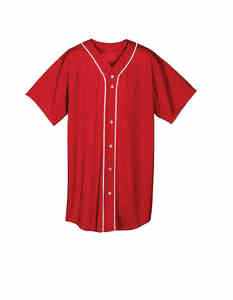 Directo de fábrica, camisetas deportivas personalizadas para jóvenes, cómoda camiseta de béisbol de softbol, impresión por sublimación de alta calidad, transpirable - Product Image 4