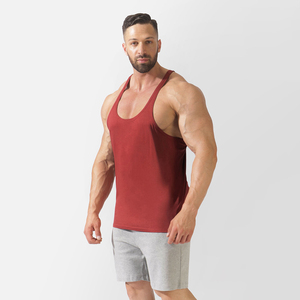 Débardeur tricoté pour homme de haute qualité, idéal pour le fitness décontracté et la course à pied, avec logo personnalisé, respirant et à séchage rapide, vente en gros - Product Image 2