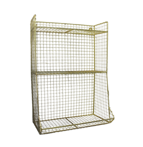 Fancy Design Iron Round Basket Gold Color Standard Size <b>Storage</b> Basket <b>Tabletop</b> Halloween Decoration Handmade Customize - Product Image 4