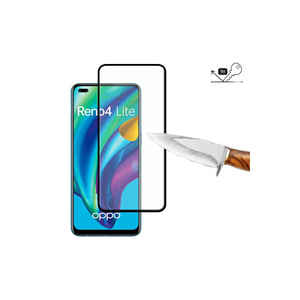 Netzy SAFA Edge Protection d'écran en verre trempé résistant aux chocs, antistatique et antichoc, compatible Oppo Reno 4 Lite 12 Mini - Product Image 2